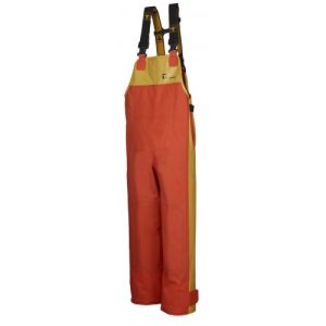 GUY COTTEN XTRAPPER ORANGE / YELLOW BIB AND BRACE PANTS