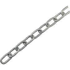 6mm STAINLESS STEEL short link CHAIN 24mm x 12mm Per Metre