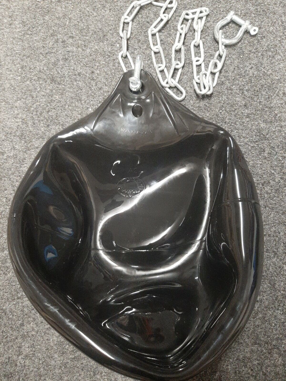 Aqua Punch Bag 16” HEAVY DUTY water punch bag in black FREE NEXT DAY DELIVERY