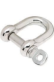 5mm STAINLESS STEEL 316 MARINE GRADE DEE SHACKLE X1 - Image 5