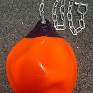 Aqua Punch Bag 12” HEAVY DUTY water punch bag red/ orange FREE NEXT DAY DELIVERY