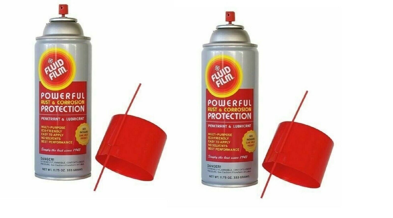 FLUID FILM Powerful Rust, Corrosion protect penetrant and lubricant x 2
