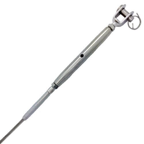 Stainless Steel Rigging Screw Jaw And Swage Terminal M8 For 5mm Wire - Image 3