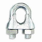 16mm (5/8") Galvanised Wire Rope/Bulldog Grips
