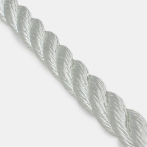 20mm 3 Strand White Nylon Rope, Anchor, Boat, Mooring - Select Length - Image 3