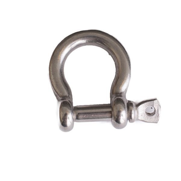 4mm STAINLESS STEEL 316 MARINE GRADE SCREW PIN BOW SHACKLE X2 - Image 5