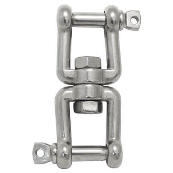 Stainless Steel Boat Anchor Swivel AISI 316 Marine Grade Jaw / Jaw - 6mm - 16mm - Image 3