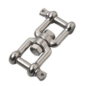 Stainless Steel Boat Anchor Swivel  AISI 316 Marine Grade Jaw / Jaw - 6mm - 16mm