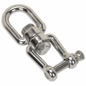 Stainless Steel Boat Anchor Swivel Eye / Jaw Marine Grade AISI 316 6mm - 14mm