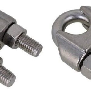 Wire Rope Grips Stainless Steel 2 x 6mm