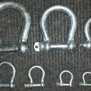 Galvanised Bow Shackles