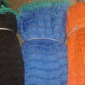 3mm Pot Netting (23kgs) 1000 x 70 x 18.5 - Fishing Twine Nets Orange Blue Black