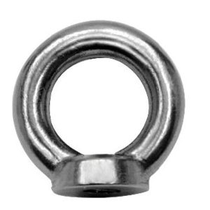 Stainless Steel Eye Nuts Lifting Eye Marine Grade AISI 316 6mm or 8mm