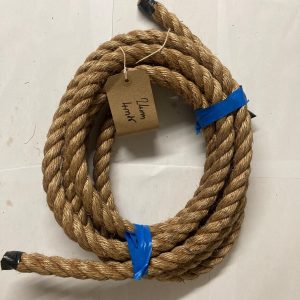 4 Metres x 24mm Manila Natural Fibre Rope For Boats, Decking, Garden, Patio