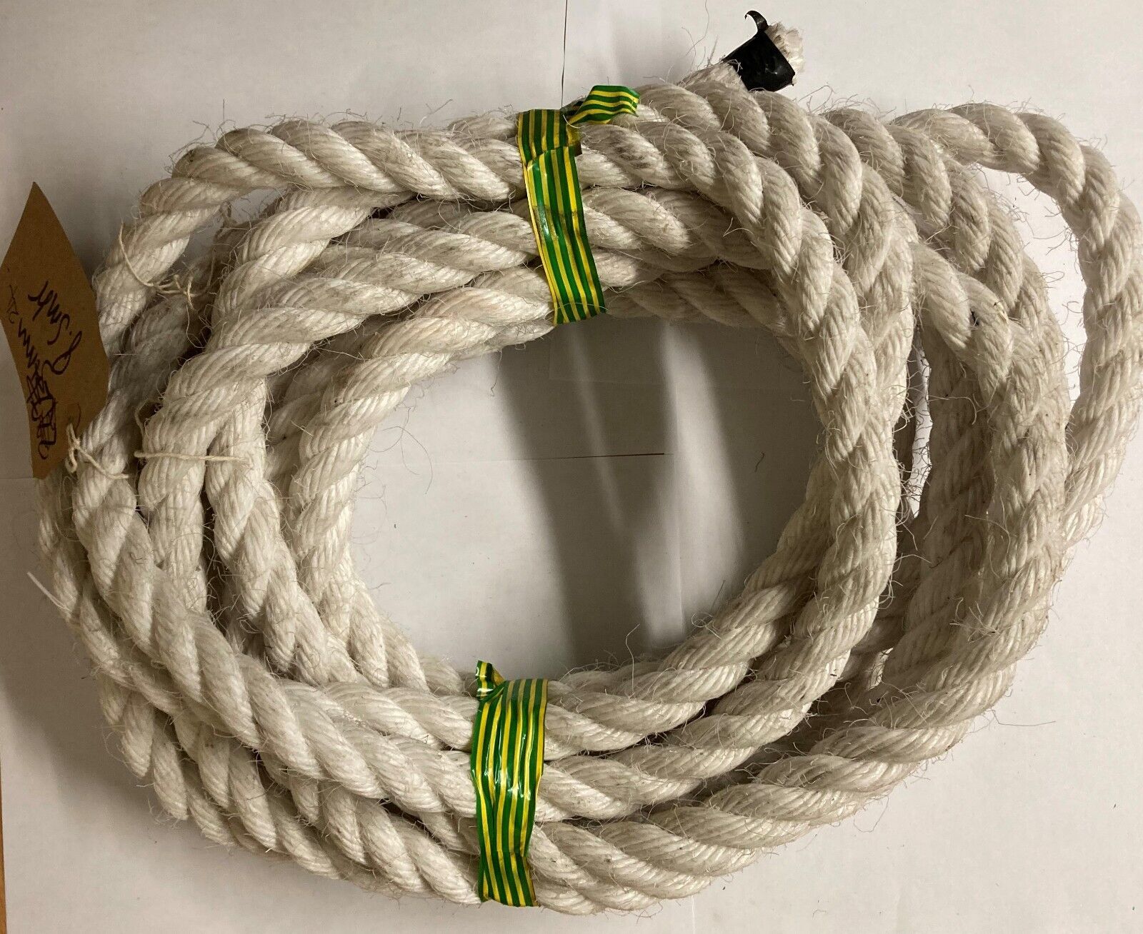 8.5 Metres x 24mm Staple Spun Rope Decking, General Purpose Rope - shop soiled