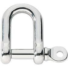 8mm STAINLESS STEEL DEE SHACKLE X1