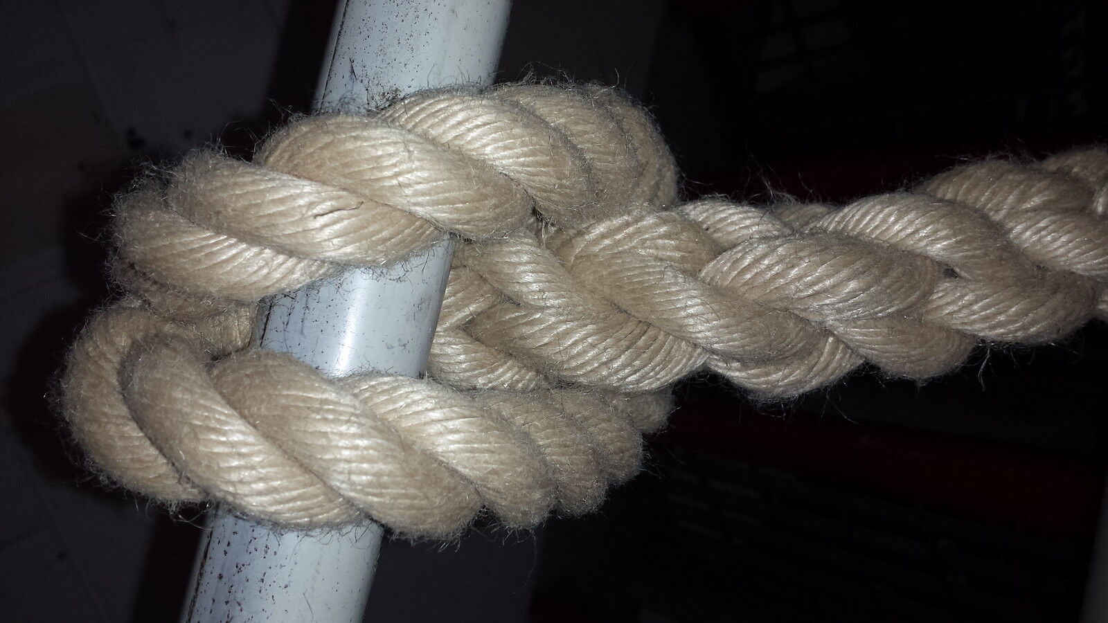 Gym Climbing Ropes Synthetic Hemp Ropes Fitness With Soft Eye FREE DELIVERY - Image 3