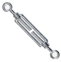 10mm Galvanised Eye and Eye Forged Straining Screw Turnbuckle