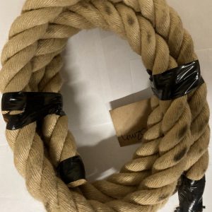 3M x 32MM Synthetic Hemp Rope Decking Garden Decorative Boating - SHOP SOILED