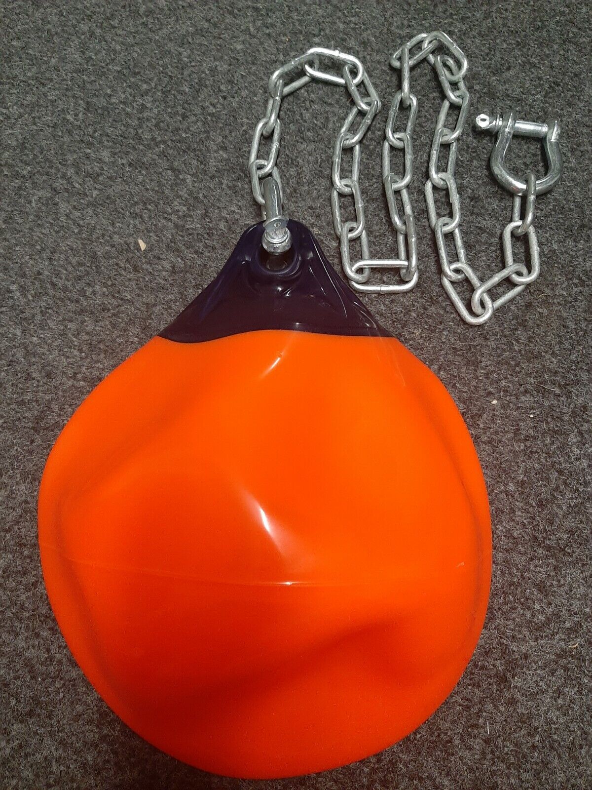 Aqua Punch Bag 16” HEAVY DUTY water punch bag red/orange FREE NEXT DAY DELIVERY