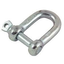 20mm Galvanised Screw Pin Dee Shackle Marine Boat Yacht x 1