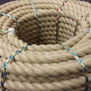24mm Synthetic Hemp Rope Climbing Fitness Decking Garden Rope