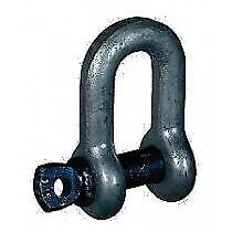 SWL 6.5 ton Galvanised Tested Dee Shackle Blue Pin x 1, Lifting, Towing - Image 4