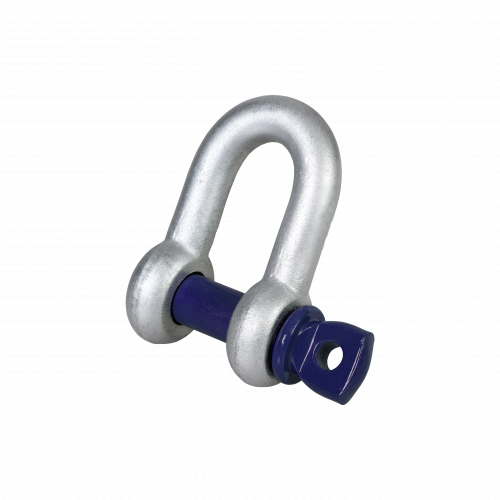 SWL 6.5 ton Galvanised Tested Dee Shackle Blue Pin x 1, Lifting, Towing - Image 8