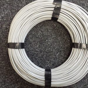 qGym Wire Rope Cable 100 Metres 3-4mm PVC Coated FREE DELIVERY