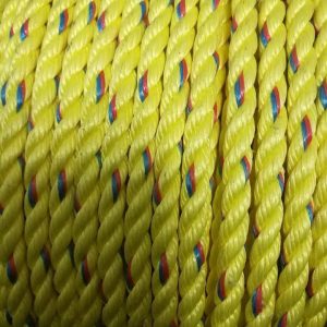 13mm High Tenacity Strong Yellow Polysteel Rope, Marine, Arborist, Fishing