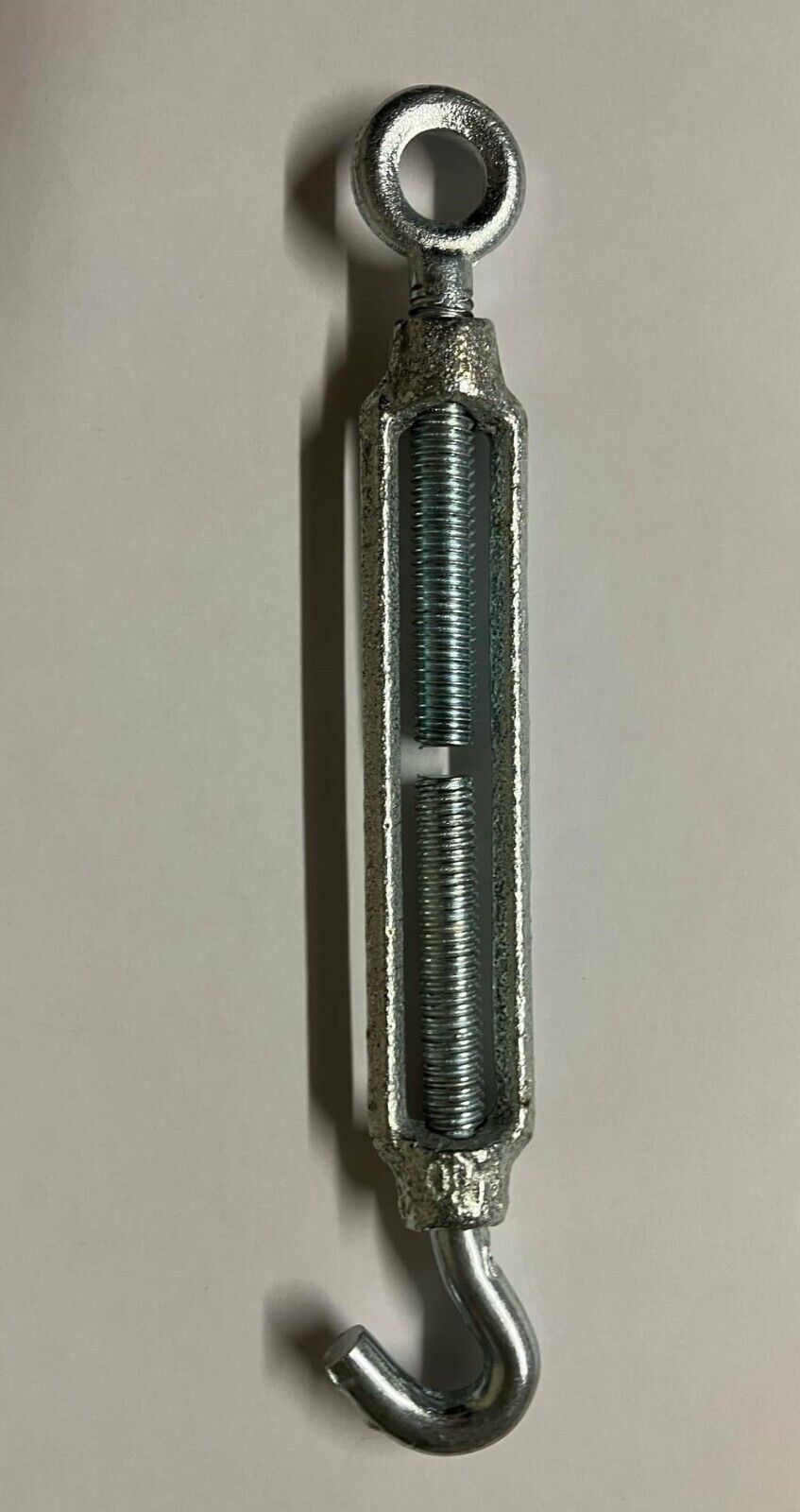 Galvanised Hook and Eye Cast Straining Screw Turnbuckle, Tensioner, 6, 8 & 10mm - Image 3