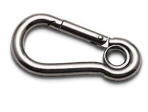 10mm Stainless Steel Carabiner Marine Grade 316 Carbine Snap Hook With Eye - Image 3