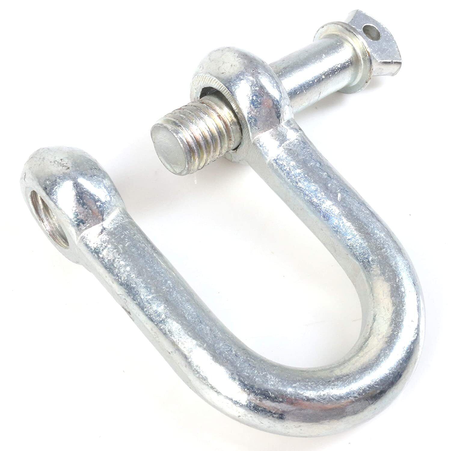 12mm Galvanised Dee Shackle, Screw Pin D Shackle Marine Boat Yacht x 2 - Image 5