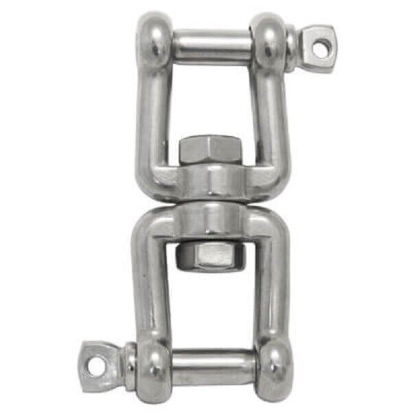 8mm Stainless Steel Boat Anchor Swivel Jaw / Jaw Marine Grade AISI 316 - Image 6